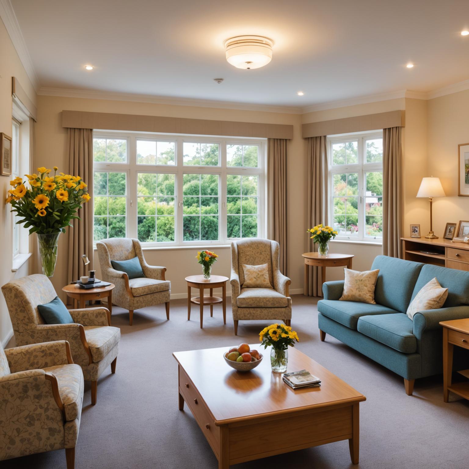 Aged care facility cleaning with gentle and thorough attention to resident living spaces